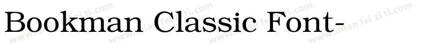 Bookman Classic Font字体转换